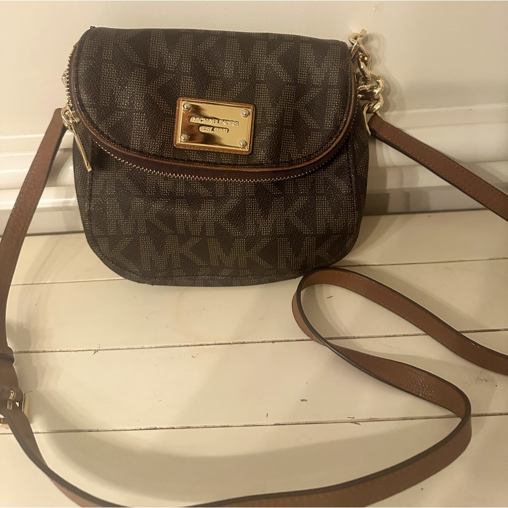 Michael Kors brown crossbody